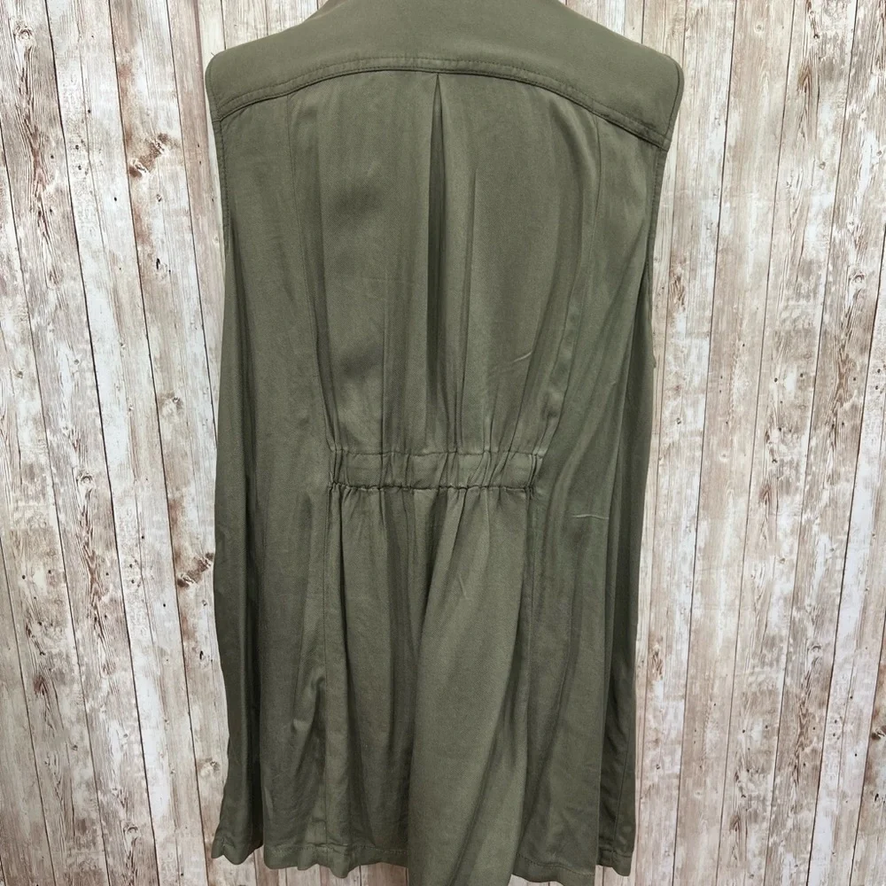 Cato Olive Green Women's Vest‎
